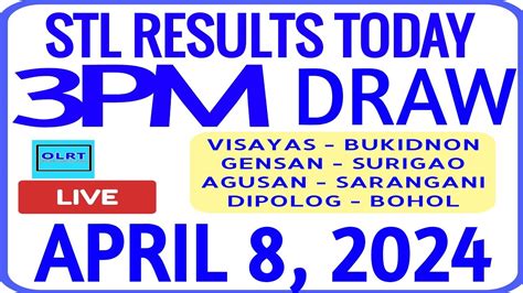 jj result 3pm|Stl Result Today 3pm April 6, 2024 PCSO LIVE DRAW RESULT.